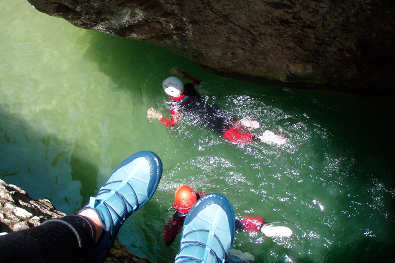 Actividades para escuelas en el río Canaletes